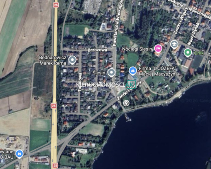 Działka Sprzedaż Ślesin Żwirki i Wigury